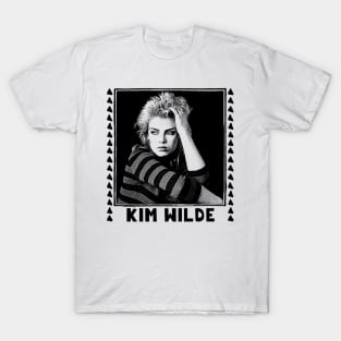 Kim Wilde //  Retro 80s Aesthetic Design T-Shirt